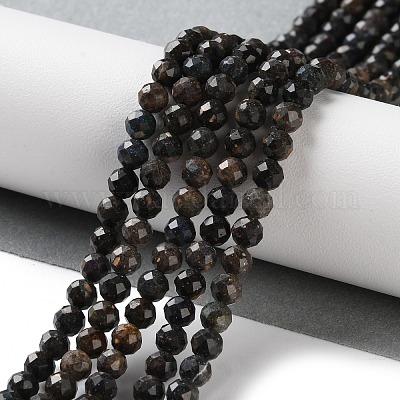 Нити бусин из натурального огненного опала G-G180-A01-02-1