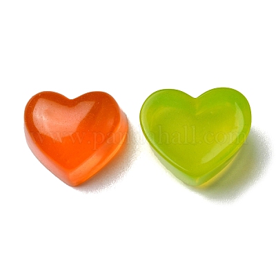 Кабошоны из полупрозрачной смолы RESI-R438-01-1