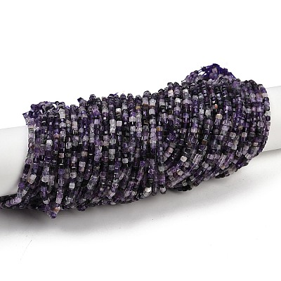 Природного флюорита бисер нитей G-RM2025-C42-B-1