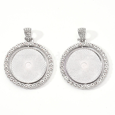 Сеттинги для кулона(кабошонов)&nbsp;LS-PALLOY-S107-005P-RS-1