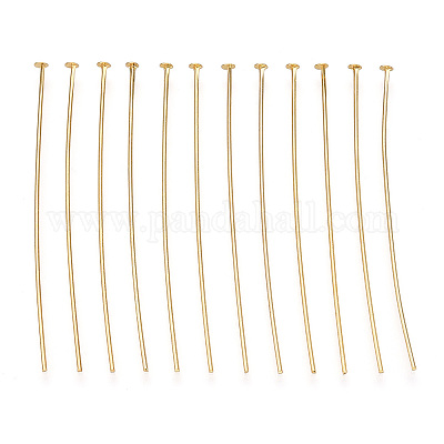 Латунные шпильки с плоской головкой KK-G331-11-0.7x51-1