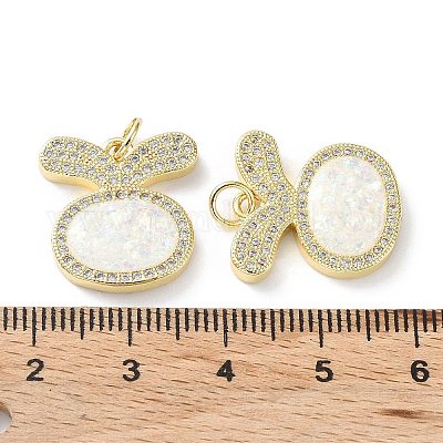 Стойки обшивки латунь микро проложить Циркон подвеску KK-C041-12G-1