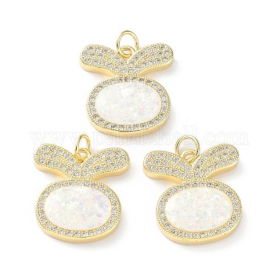 Стойки обшивки латунь микро проложить Циркон подвеску KK-C041-12G-1