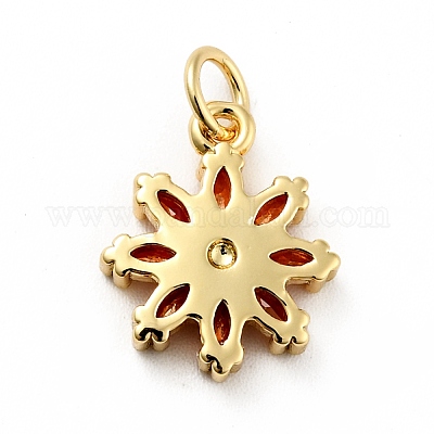 Стойки обшивки латунь микро проложить кубическую прелесть диоксида циркония ZIRC-F129-34-G-1