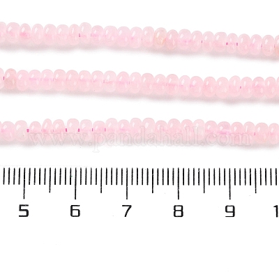 Природного розового кварца нитей бисера G-K343-C33-01-1