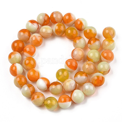 Бусы лэмпворк ручной работы LAMP-D072-B-05-1