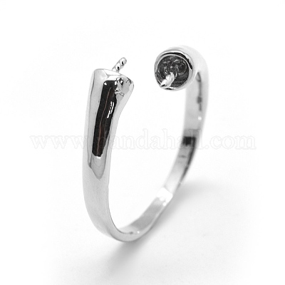 Латунные крепления колец для пальцев KK-L184-54P-1