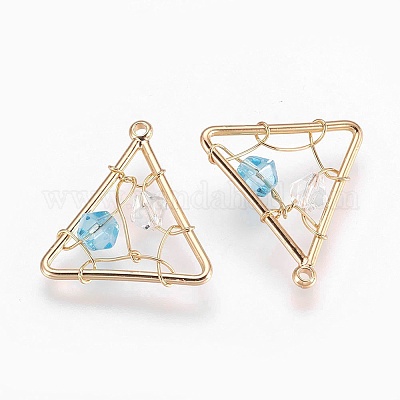 Латунные подвески KK-F755-09G-NF-1