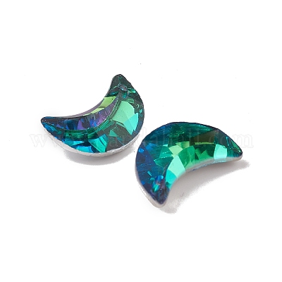 Гальванизировать прозрачные стеклянные подвески GLAA-A008-10B-1