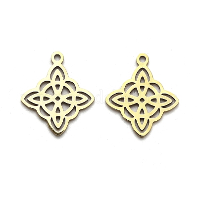 201 подвеска в форме ромба из нержавеющей стали STAS-R166-01G-1