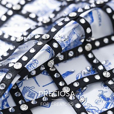 Preciosa® maxima crystal без горячей фиксации плоские камни Y-PRC-NSS6-00030-213-1