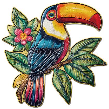 ヴィンテージメタルブリキサイン バーの鉄の壁の装飾 レストラン