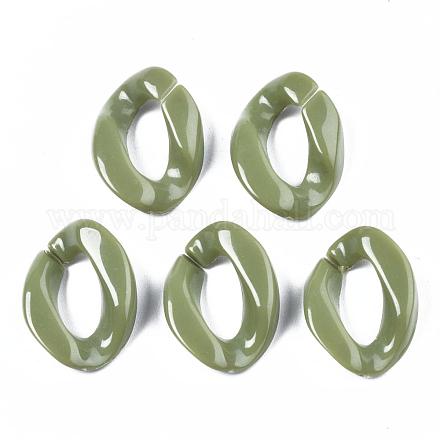 Opaque Acrylic Linking Rings OACR-T011-88C-1