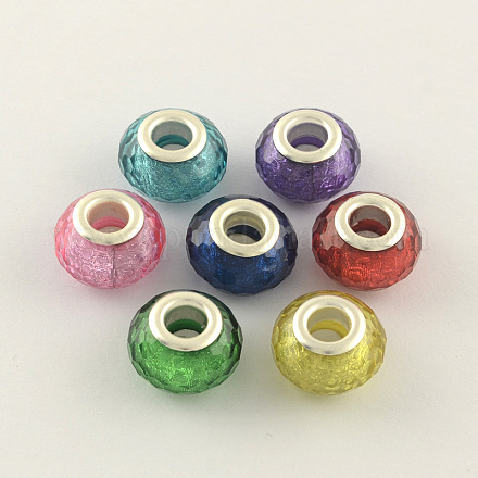 Large Hole Resin European Beads X-OPDL-R125-M2-1
