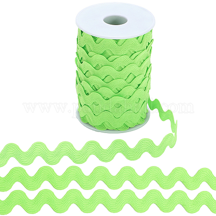 Лента из полиэстерового волнистого кружева&nbsp;OCOR-GF0004-36A-10-1
