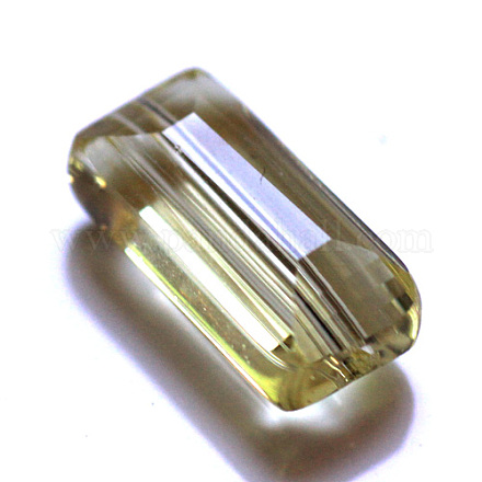 Imitation Austrian Crystal Beads SWAR-F081-10x16mm-09-1