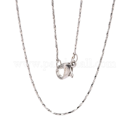 Brass Coreana Chain Necklaces MAK-J009-20P-1