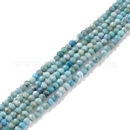 Natürliche blaue Opal Perlen Stränge G-K315-B05-A-1