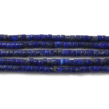 Fili di perline tinti di lapislazzuli naturali G-E612-A06-1