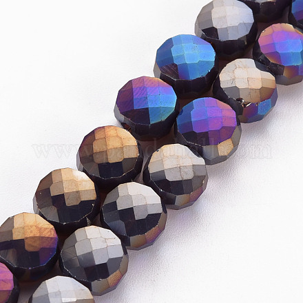 Trasparenti perle di vetro placca fili EGLA-N007-002-A06-1