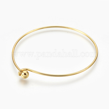 Accessoire de bricolage de bracelet en laiton X-MAK-L017-01G-1