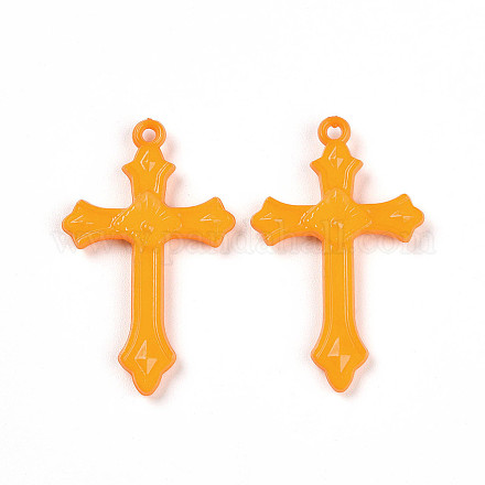 Непрозрачные акриловые подвески&nbsp;SACR-WH0017-01H-1