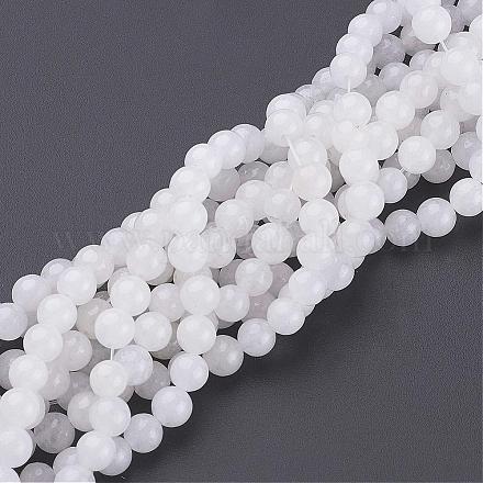 Brins de perles de pierres précieuses naturelles de 16 pouce GSR6mmC138-1