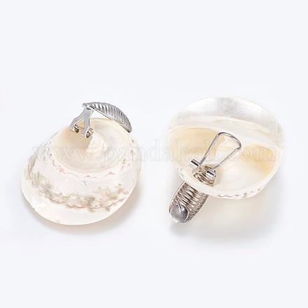 Abwechslungsreiche Schale Ohrring SR001-1