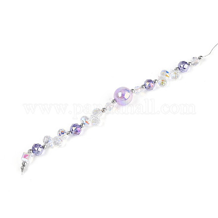 Стеклянные и акриловые и ccb бусины нити MAK-T011-05B-1