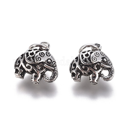 Thai charms in argento sterling STER-G029-77AS-1