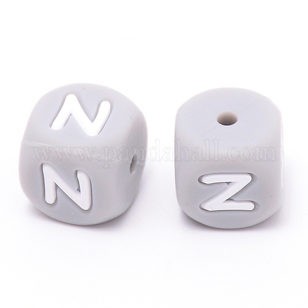 Силиконовые бусины&nbsp;LS-SIL-WH0002-25C-N-1