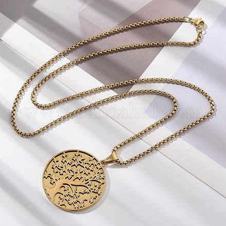 201 подвеска из нержавеющей стали NJEW-Z058-03G-1