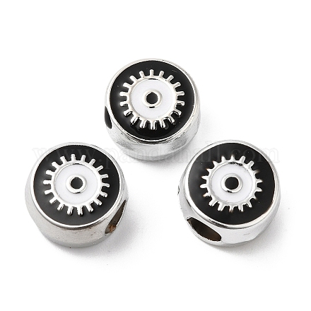 Ccb пластиковые европейские бусины CCB-B001-02C-1