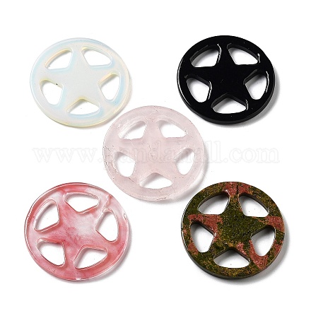 Кабошон из натуральных и синтетических драгоценных камней G-G080-02-1