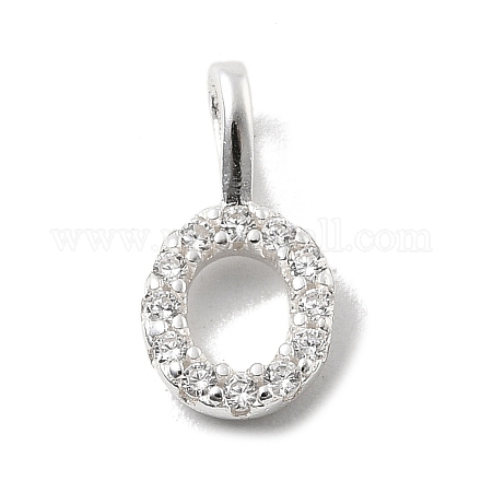 925 серебро с подвесками из кубического циркония. STER-Q004-01O-S-1