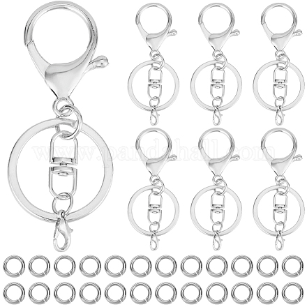 Железные застежки-брелки DIY-SC0027-06-1