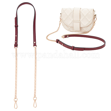 WADORN Leather Crossbody Chain Strap FIND-WH0126-205A-1