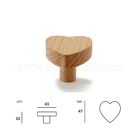 Schubladenknöpfe aus Holz PW-WG23830-01-1