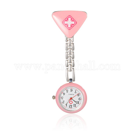 Alloy Red Cross Nurse Table Pocket Watches WACH-N007-04E-1