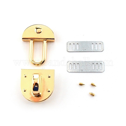 Вешалка для сумок из цинкового сплава для изготовления кошельков&nbsp;DIY-WH0325-09LG-1