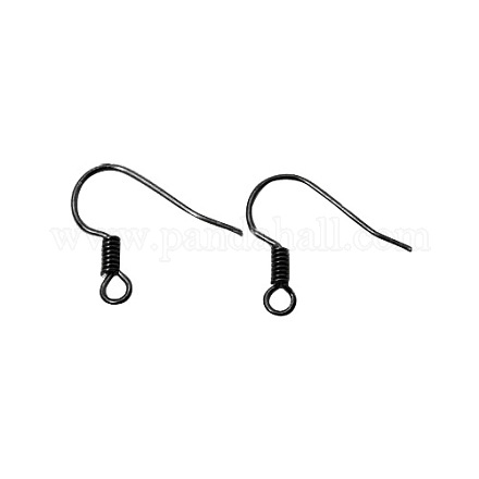 Brass Earring Hooks X-KK-Q363-B-NF-1