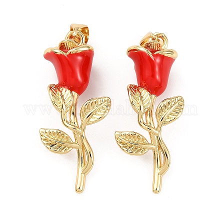 Латунь эмаль подвески KK-K408-36B-G-1