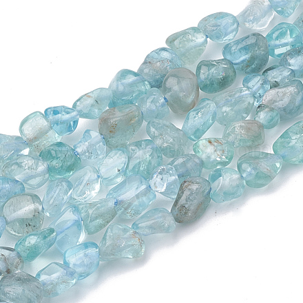 Chapelets de perles en apatite naturelle G-S339-17-1