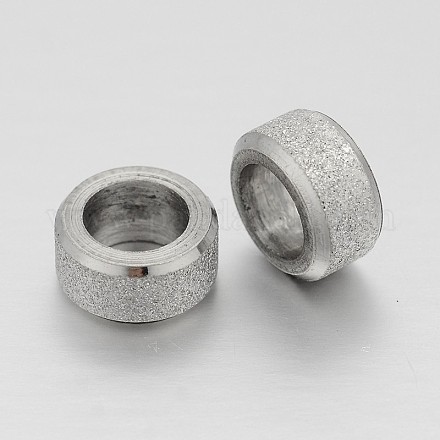 Perline con foro grande in acciaio inossidabile STAS-N062-20-1