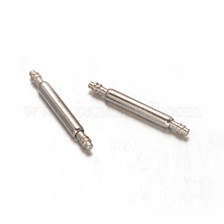 Stainless Steel Double Flanged Spring Bar Watch Strap Pins STAS-M231-03-1