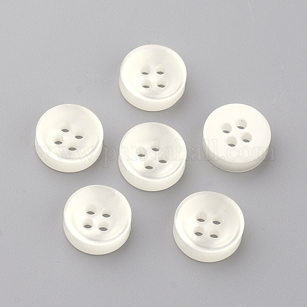 4-Rondelle botones de plástico X-BUTT-S020-10-1