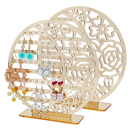 Shop DELORIGIN 9-Tier Acrylic Earring Display Stands for Jewelry Making -  PandaHall Selected