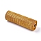 Poly Mesh Ribbon, with Metallic Foil, for Wreaths, Swags and Decorating, Gold, 25cm, about 10yards/roll(9.14m/roll)