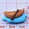 Camping Theme Opaque Resin Cabochons, Boat, Vehicle, 25x13mm