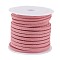 Faux Suede Cord, Faux Suede Lace, Dark Salmon, 3x1.5mm, about 5.46 yards(5m)/roll